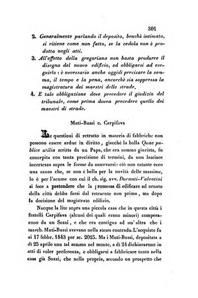 Giornale del Foro in cui si raccolgono le più importanti regiudicate dei supremi tribunali di Roma e dello Stato pontificio in materia civile