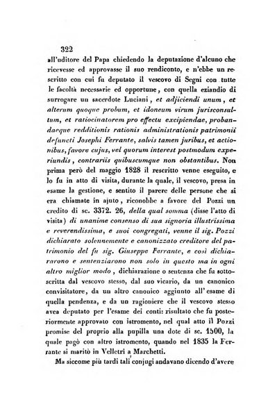 Giornale del Foro in cui si raccolgono le più importanti regiudicate dei supremi tribunali di Roma e dello Stato pontificio in materia civile