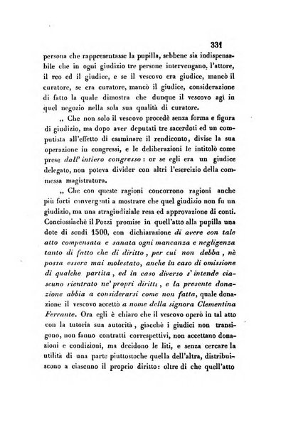 Giornale del Foro in cui si raccolgono le più importanti regiudicate dei supremi tribunali di Roma e dello Stato pontificio in materia civile