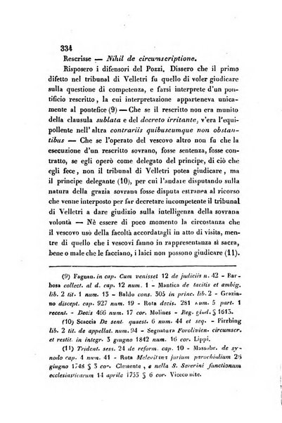 Giornale del Foro in cui si raccolgono le più importanti regiudicate dei supremi tribunali di Roma e dello Stato pontificio in materia civile