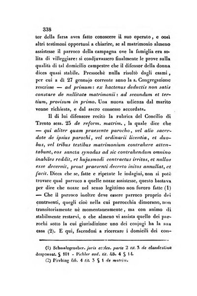 Giornale del Foro in cui si raccolgono le più importanti regiudicate dei supremi tribunali di Roma e dello Stato pontificio in materia civile