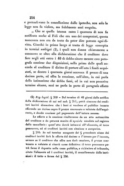 Giornale del Foro in cui si raccolgono le più importanti regiudicate dei supremi tribunali di Roma e dello Stato pontificio in materia civile