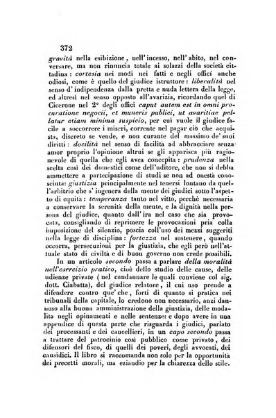 Giornale del Foro in cui si raccolgono le più importanti regiudicate dei supremi tribunali di Roma e dello Stato pontificio in materia civile