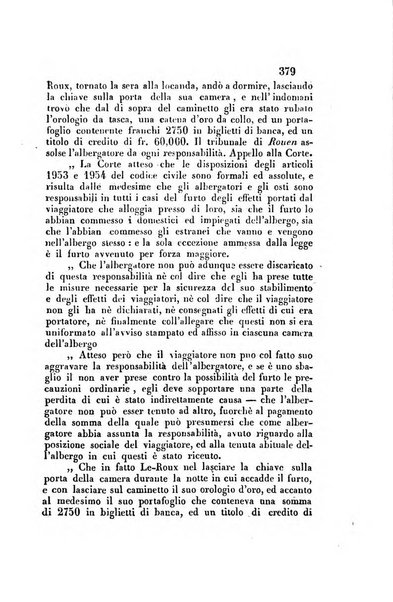 Giornale del Foro in cui si raccolgono le più importanti regiudicate dei supremi tribunali di Roma e dello Stato pontificio in materia civile