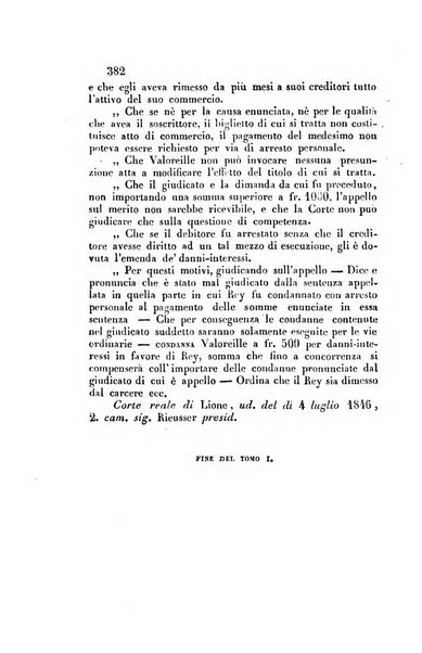 Giornale del Foro in cui si raccolgono le più importanti regiudicate dei supremi tribunali di Roma e dello Stato pontificio in materia civile