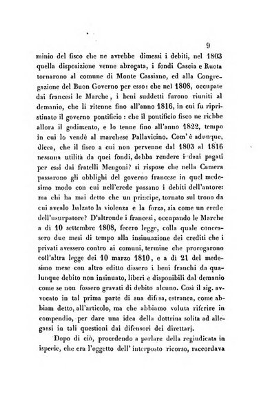 Giornale del Foro in cui si raccolgono le più importanti regiudicate dei supremi tribunali di Roma e dello Stato pontificio in materia civile