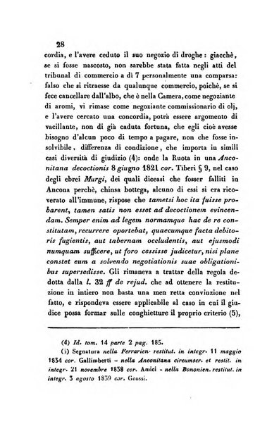 Giornale del Foro in cui si raccolgono le più importanti regiudicate dei supremi tribunali di Roma e dello Stato pontificio in materia civile