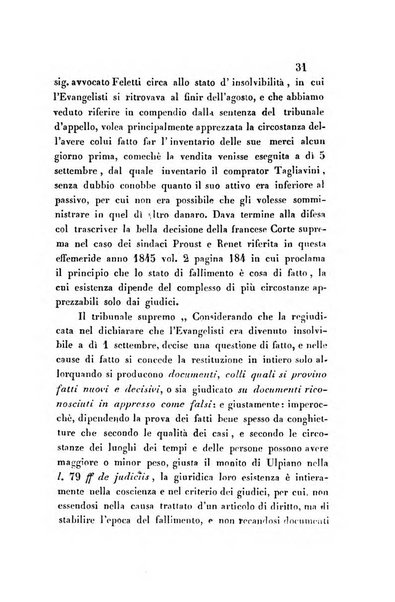 Giornale del Foro in cui si raccolgono le più importanti regiudicate dei supremi tribunali di Roma e dello Stato pontificio in materia civile