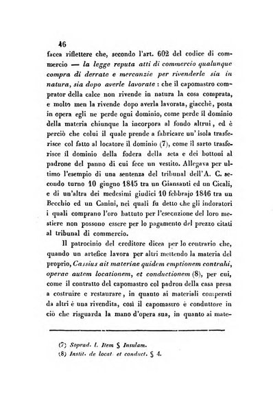 Giornale del Foro in cui si raccolgono le più importanti regiudicate dei supremi tribunali di Roma e dello Stato pontificio in materia civile