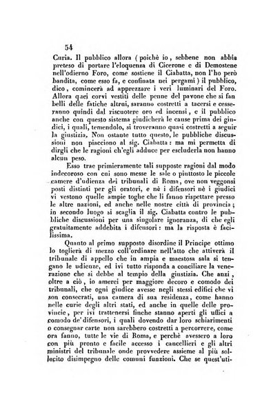 Giornale del Foro in cui si raccolgono le più importanti regiudicate dei supremi tribunali di Roma e dello Stato pontificio in materia civile