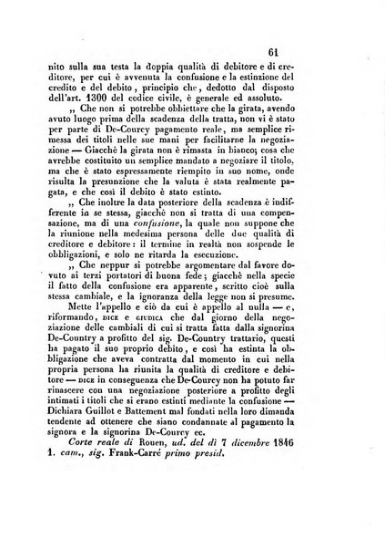 Giornale del Foro in cui si raccolgono le più importanti regiudicate dei supremi tribunali di Roma e dello Stato pontificio in materia civile