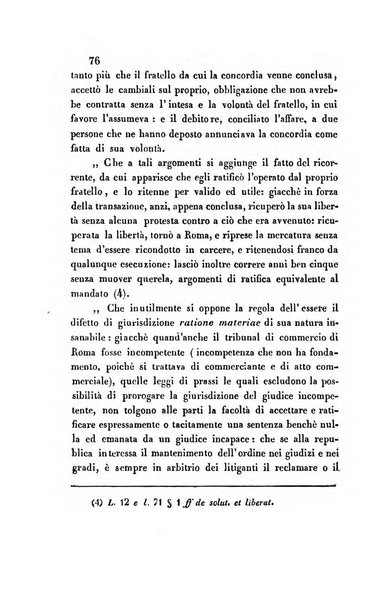 Giornale del Foro in cui si raccolgono le più importanti regiudicate dei supremi tribunali di Roma e dello Stato pontificio in materia civile