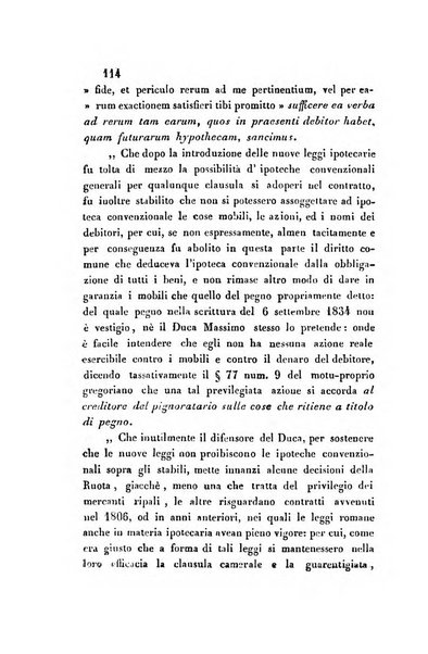 Giornale del Foro in cui si raccolgono le più importanti regiudicate dei supremi tribunali di Roma e dello Stato pontificio in materia civile