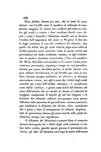 Giornale del Foro in cui si raccolgono le più importanti regiudicate dei supremi tribunali di Roma e dello Stato pontificio in materia civile