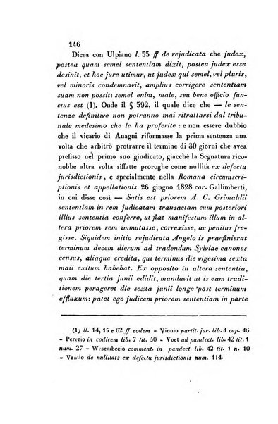 Giornale del Foro in cui si raccolgono le più importanti regiudicate dei supremi tribunali di Roma e dello Stato pontificio in materia civile