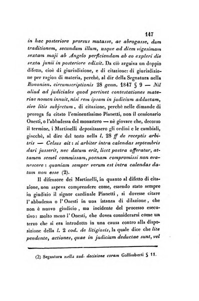 Giornale del Foro in cui si raccolgono le più importanti regiudicate dei supremi tribunali di Roma e dello Stato pontificio in materia civile