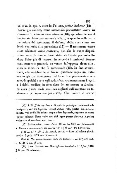 Giornale del Foro in cui si raccolgono le più importanti regiudicate dei supremi tribunali di Roma e dello Stato pontificio in materia civile