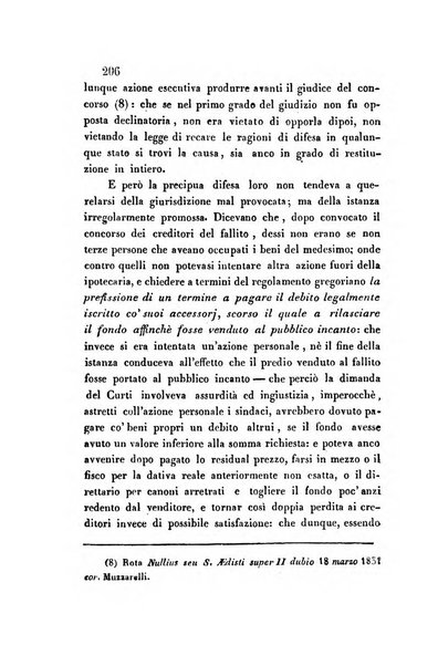 Giornale del Foro in cui si raccolgono le più importanti regiudicate dei supremi tribunali di Roma e dello Stato pontificio in materia civile