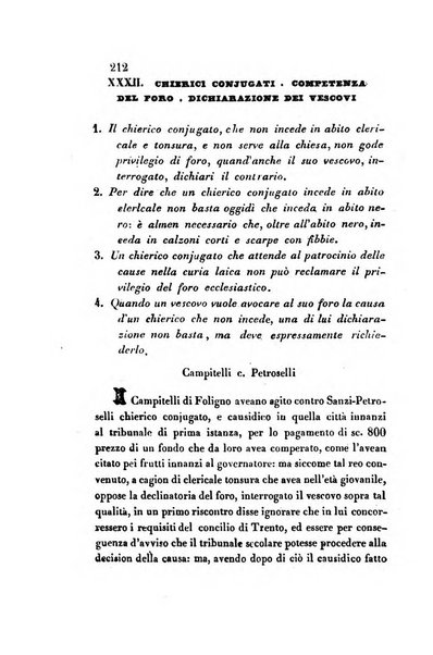 Giornale del Foro in cui si raccolgono le più importanti regiudicate dei supremi tribunali di Roma e dello Stato pontificio in materia civile