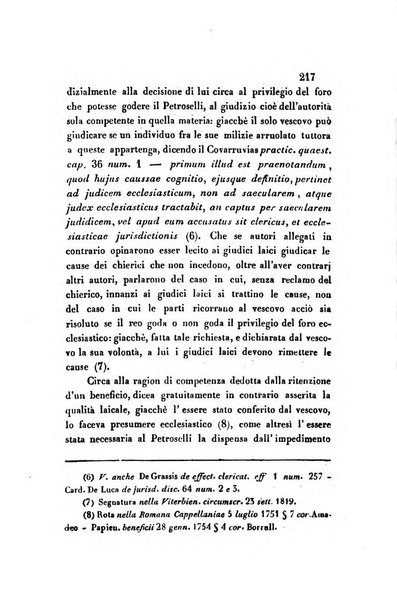 Giornale del Foro in cui si raccolgono le più importanti regiudicate dei supremi tribunali di Roma e dello Stato pontificio in materia civile