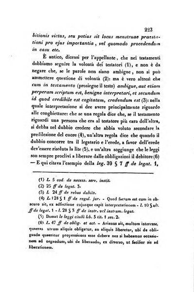 Giornale del Foro in cui si raccolgono le più importanti regiudicate dei supremi tribunali di Roma e dello Stato pontificio in materia civile