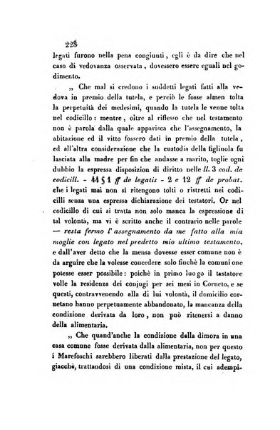 Giornale del Foro in cui si raccolgono le più importanti regiudicate dei supremi tribunali di Roma e dello Stato pontificio in materia civile