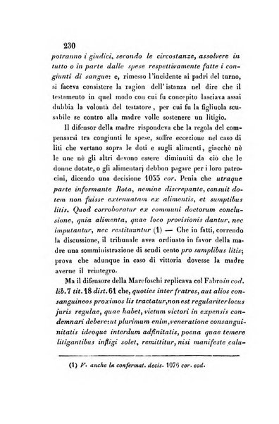 Giornale del Foro in cui si raccolgono le più importanti regiudicate dei supremi tribunali di Roma e dello Stato pontificio in materia civile