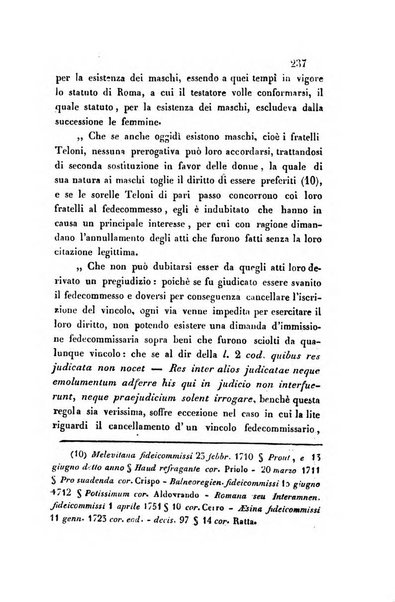 Giornale del Foro in cui si raccolgono le più importanti regiudicate dei supremi tribunali di Roma e dello Stato pontificio in materia civile