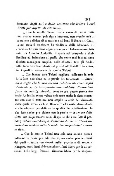 Giornale del Foro in cui si raccolgono le più importanti regiudicate dei supremi tribunali di Roma e dello Stato pontificio in materia civile