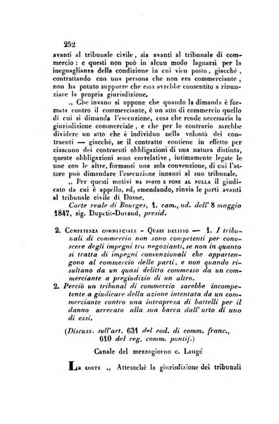 Giornale del Foro in cui si raccolgono le più importanti regiudicate dei supremi tribunali di Roma e dello Stato pontificio in materia civile