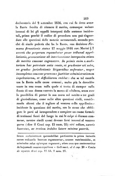 Giornale del Foro in cui si raccolgono le più importanti regiudicate dei supremi tribunali di Roma e dello Stato pontificio in materia civile