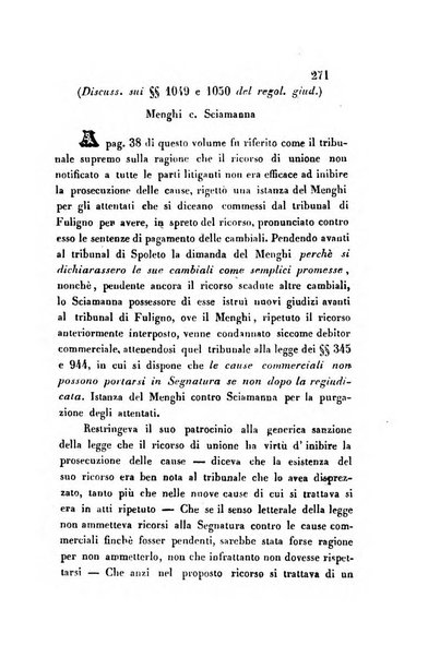 Giornale del Foro in cui si raccolgono le più importanti regiudicate dei supremi tribunali di Roma e dello Stato pontificio in materia civile