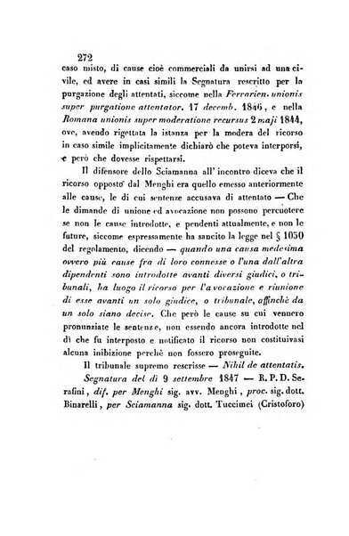 Giornale del Foro in cui si raccolgono le più importanti regiudicate dei supremi tribunali di Roma e dello Stato pontificio in materia civile