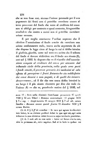 Giornale del Foro in cui si raccolgono le più importanti regiudicate dei supremi tribunali di Roma e dello Stato pontificio in materia civile