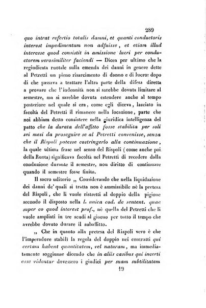 Giornale del Foro in cui si raccolgono le più importanti regiudicate dei supremi tribunali di Roma e dello Stato pontificio in materia civile