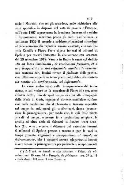 Giornale del Foro in cui si raccolgono le più importanti regiudicate dei supremi tribunali di Roma e dello Stato pontificio in materia civile