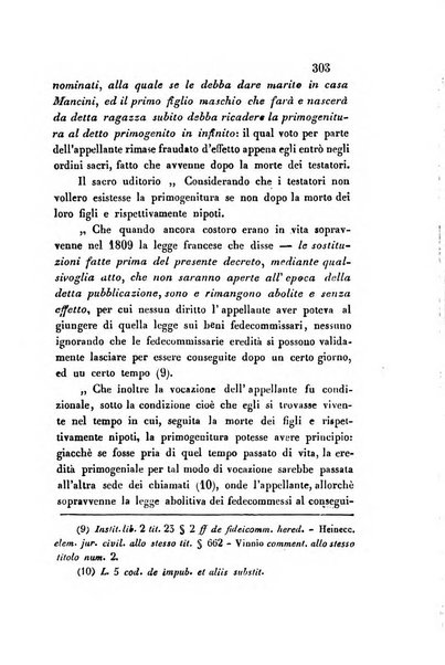 Giornale del Foro in cui si raccolgono le più importanti regiudicate dei supremi tribunali di Roma e dello Stato pontificio in materia civile