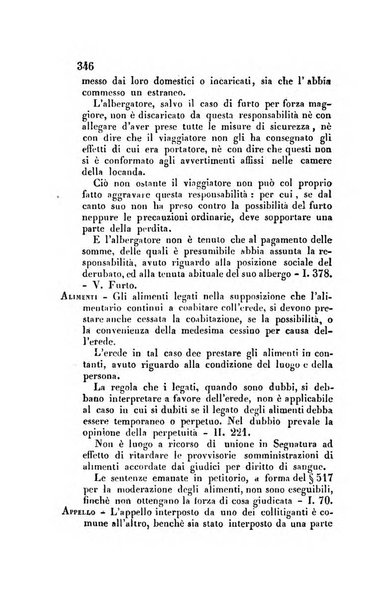 Giornale del Foro in cui si raccolgono le più importanti regiudicate dei supremi tribunali di Roma e dello Stato pontificio in materia civile