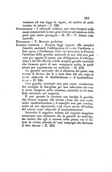 Giornale del Foro in cui si raccolgono le più importanti regiudicate dei supremi tribunali di Roma e dello Stato pontificio in materia civile