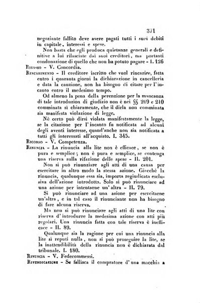 Giornale del Foro in cui si raccolgono le più importanti regiudicate dei supremi tribunali di Roma e dello Stato pontificio in materia civile