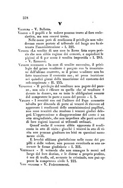 Giornale del Foro in cui si raccolgono le più importanti regiudicate dei supremi tribunali di Roma e dello Stato pontificio in materia civile