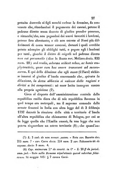 Giornale del Foro in cui si raccolgono le più importanti regiudicate dei supremi tribunali di Roma e dello Stato pontificio in materia civile