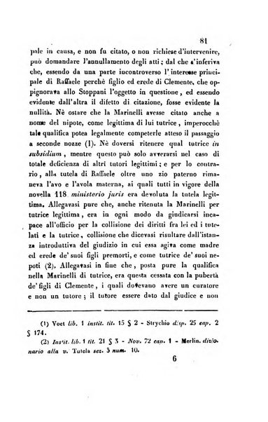 Giornale del Foro in cui si raccolgono le più importanti regiudicate dei supremi tribunali di Roma e dello Stato pontificio in materia civile