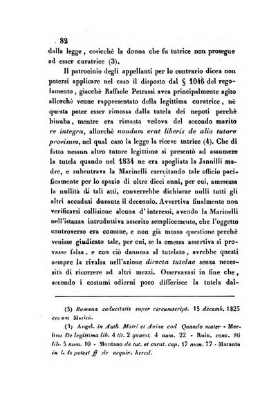 Giornale del Foro in cui si raccolgono le più importanti regiudicate dei supremi tribunali di Roma e dello Stato pontificio in materia civile