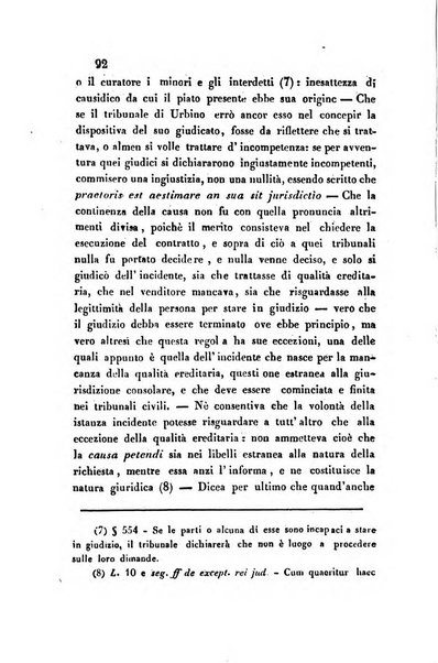 Giornale del Foro in cui si raccolgono le più importanti regiudicate dei supremi tribunali di Roma e dello Stato pontificio in materia civile