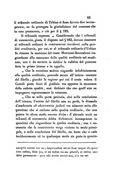 Giornale del Foro in cui si raccolgono le più importanti regiudicate dei supremi tribunali di Roma e dello Stato pontificio in materia civile