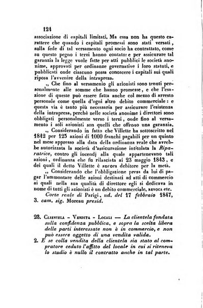 Giornale del Foro in cui si raccolgono le più importanti regiudicate dei supremi tribunali di Roma e dello Stato pontificio in materia civile