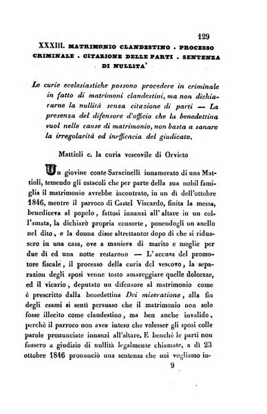 Giornale del Foro in cui si raccolgono le più importanti regiudicate dei supremi tribunali di Roma e dello Stato pontificio in materia civile