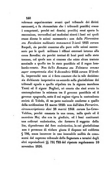 Giornale del Foro in cui si raccolgono le più importanti regiudicate dei supremi tribunali di Roma e dello Stato pontificio in materia civile