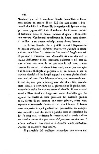 Giornale del Foro in cui si raccolgono le più importanti regiudicate dei supremi tribunali di Roma e dello Stato pontificio in materia civile